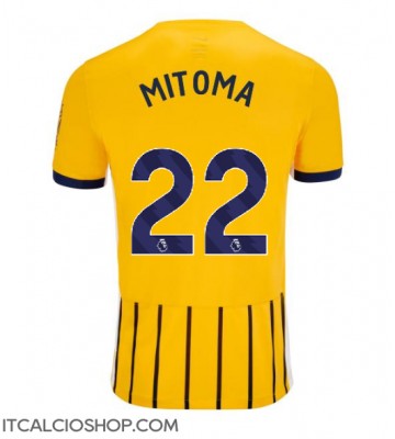 Brighton Kaoru Mitoma #22 Seconda Maglia 2024-25 Manica Corta